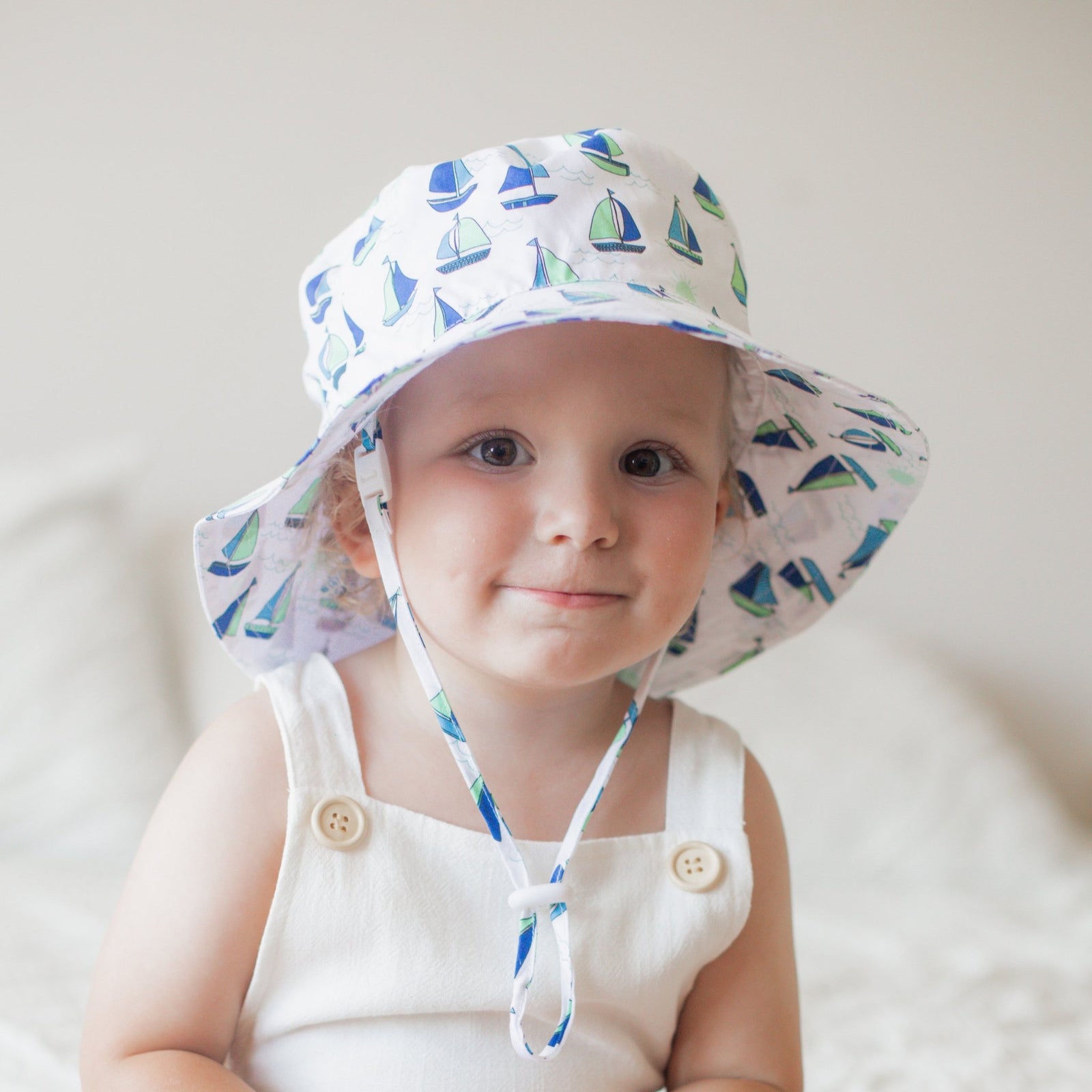Boating Bucket Hat UPF 50+ with Adjustable Breakaway Strap - Sunhat