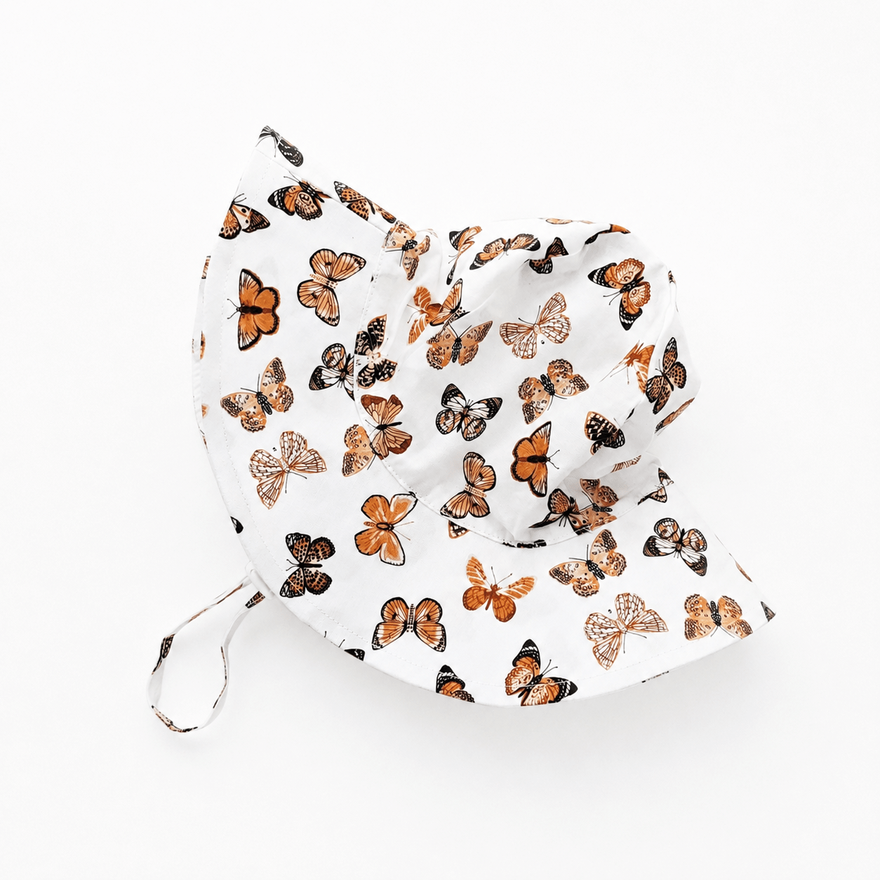 Butterflies Sunhat UPF 50+ with Adjustable Breakaway Strap - Sunhat