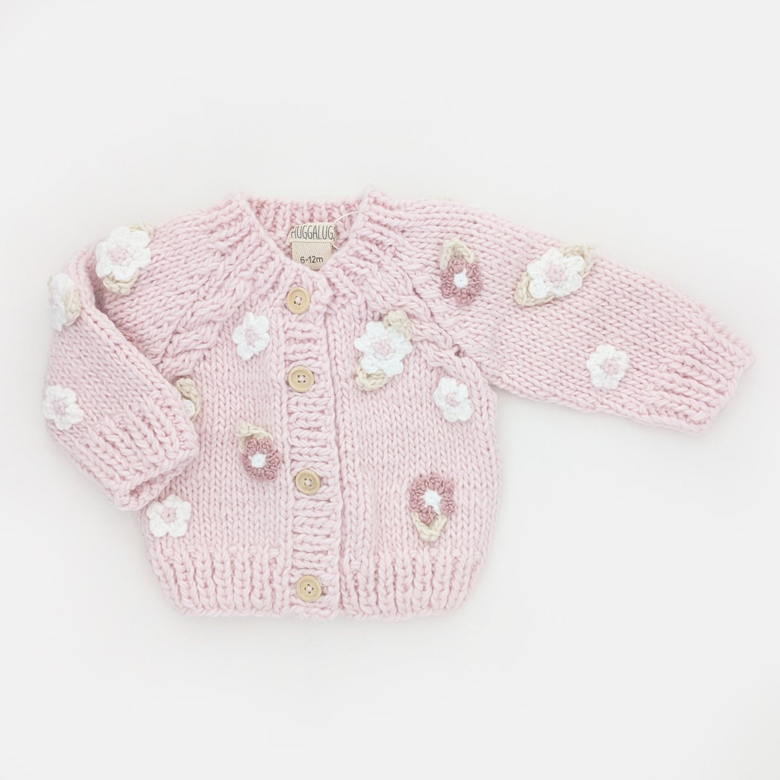 Flower Cardigan Sweater Blush Baby & Toddler - Sweaters