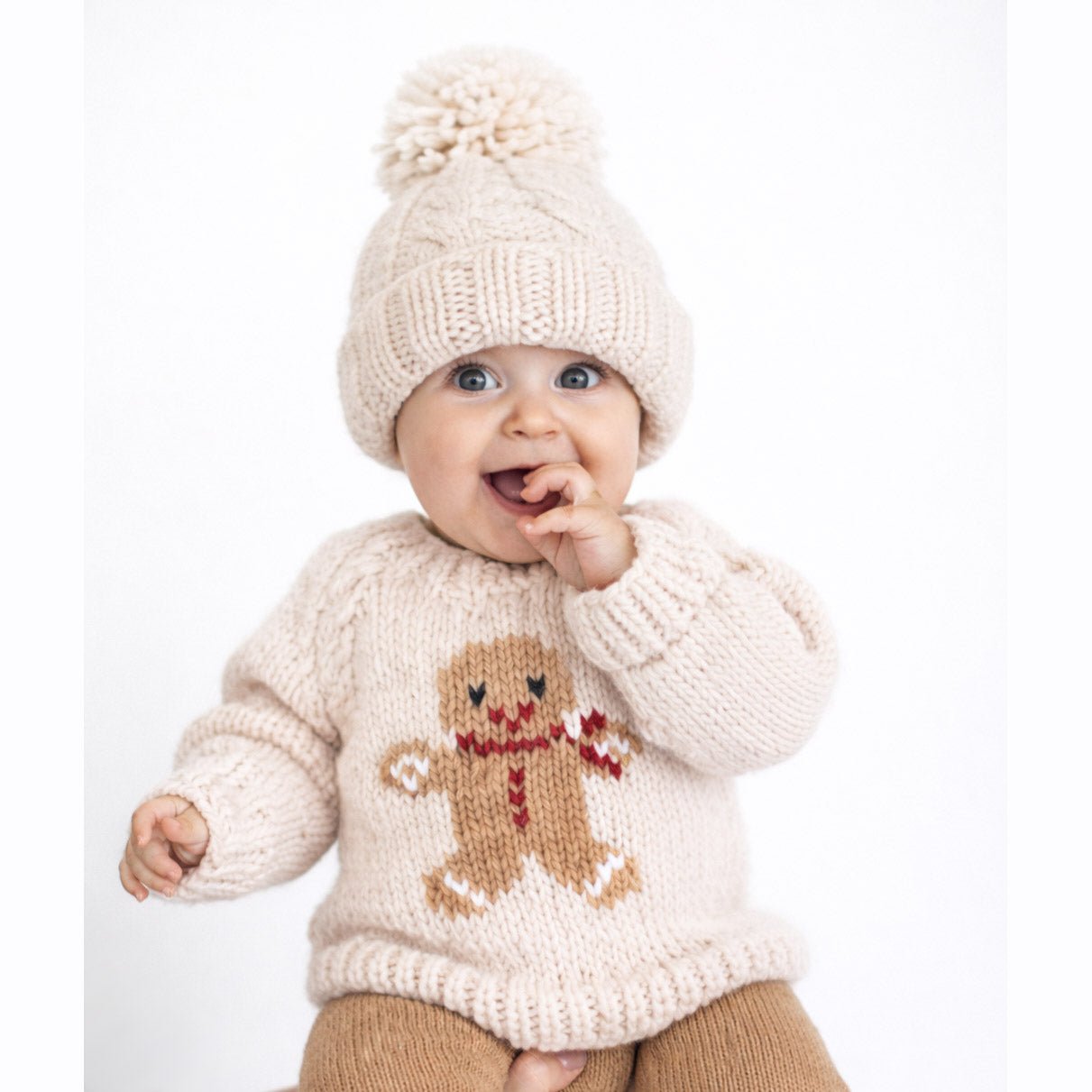 Gingerbread Sweater for Baby & Toddler - Sweaters