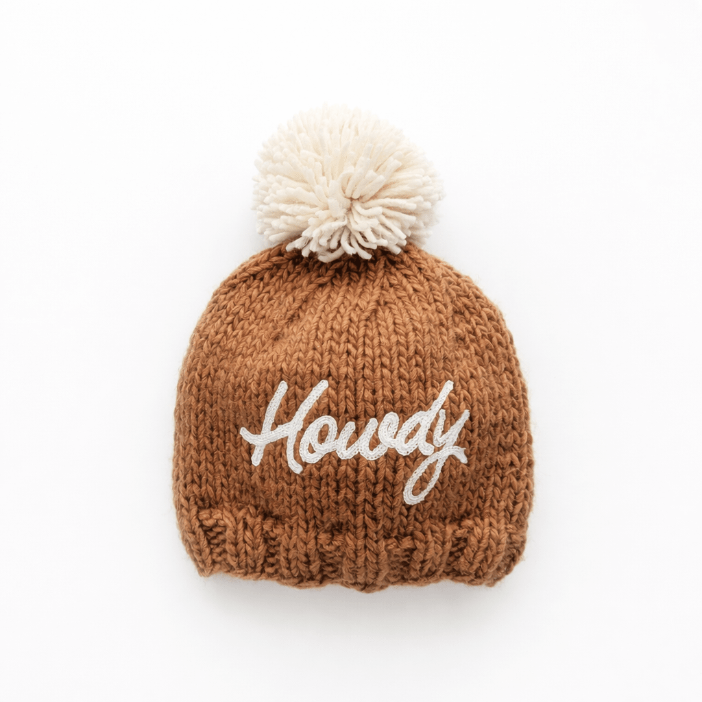 Howdy Beanie Hat Pecan for Baby & Kids - Beanie Hats