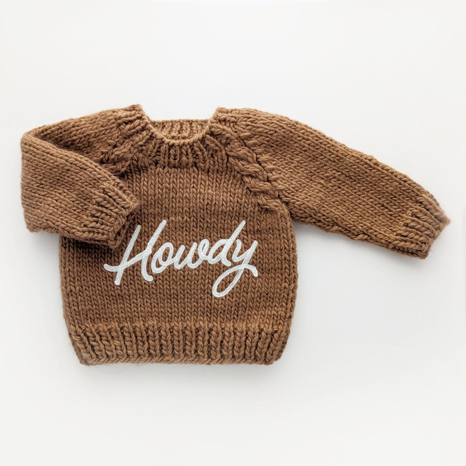 Howdy Sweater Pecan for Baby & Toddler - Sweaters