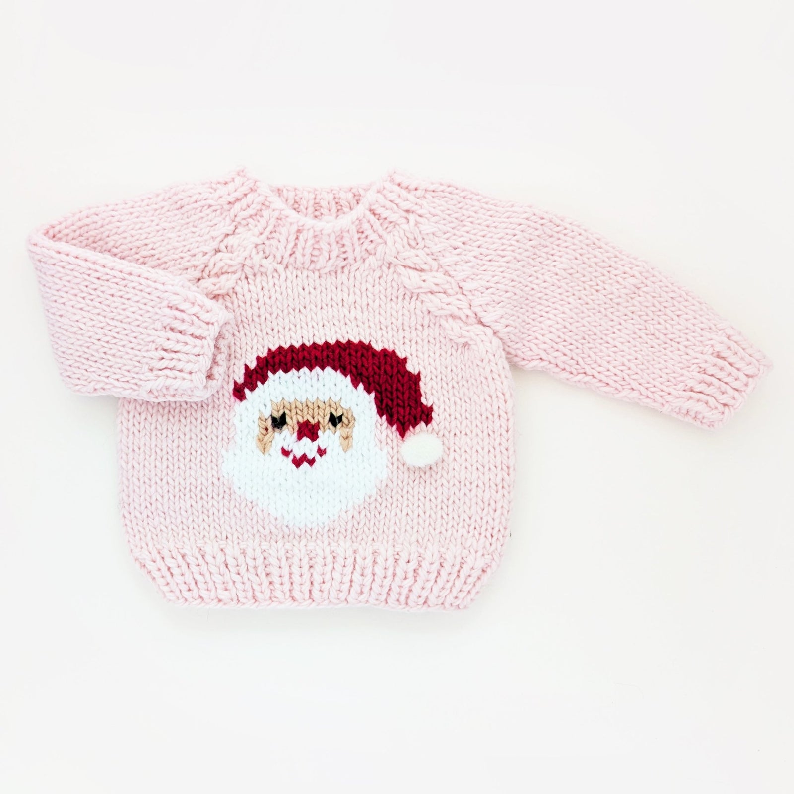Jolly Santa Sweater Blush for Baby & Toddler Girls - Sweaters