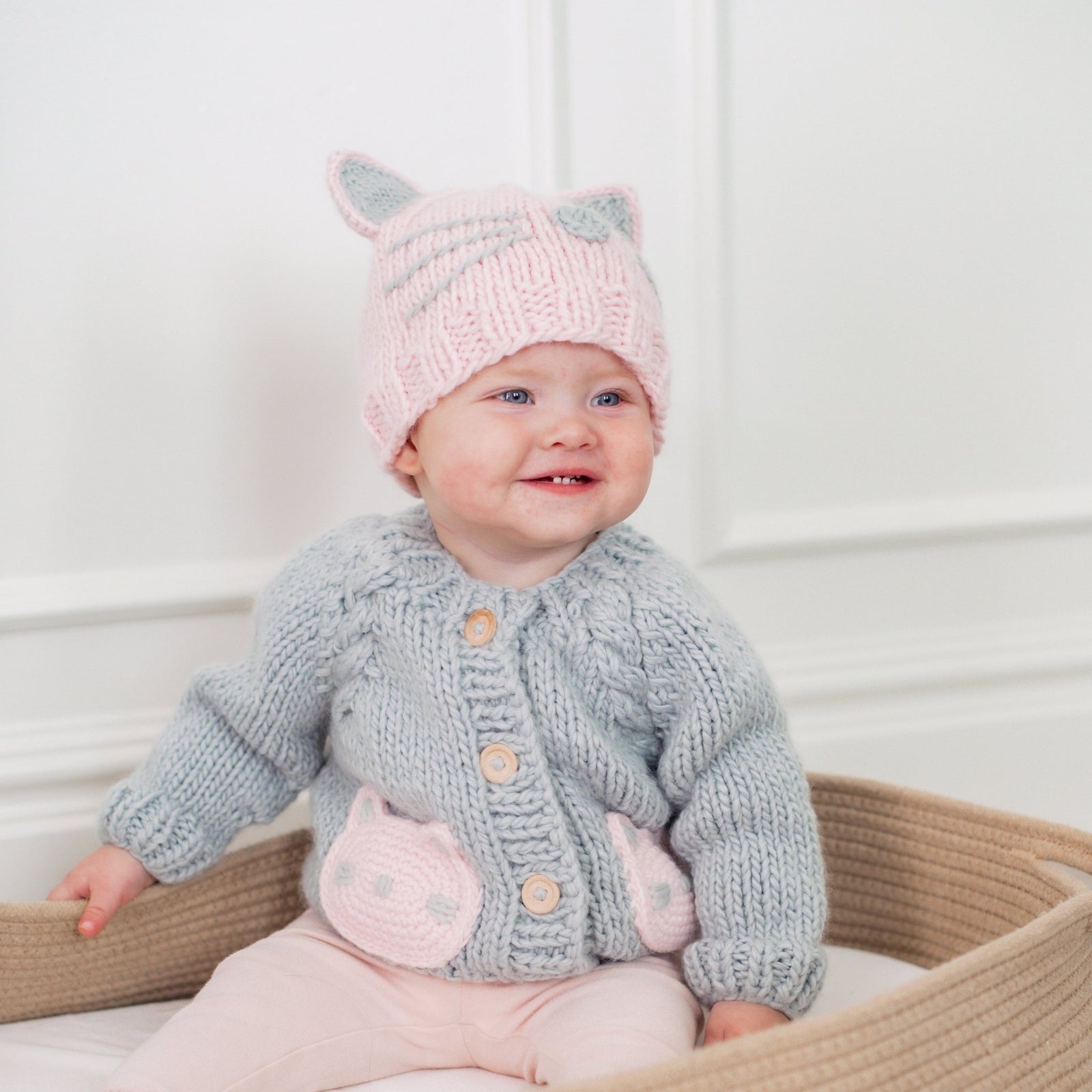 Kitty Beanie Rosy for Baby & Kids - Beanie Hats