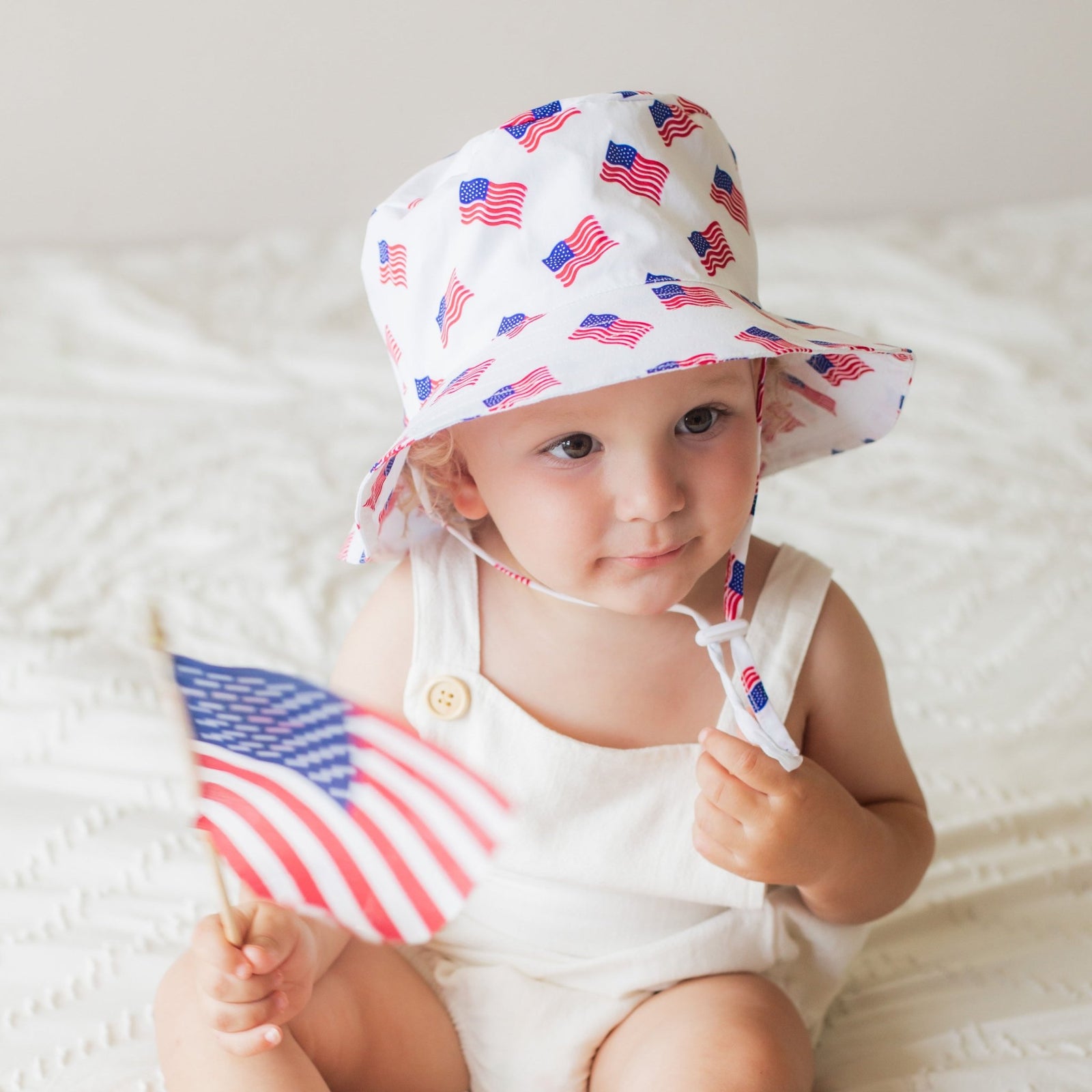 Liberty Bucket Hat UPF 50+ with Adjustable Breakaway Strap - Sunhat