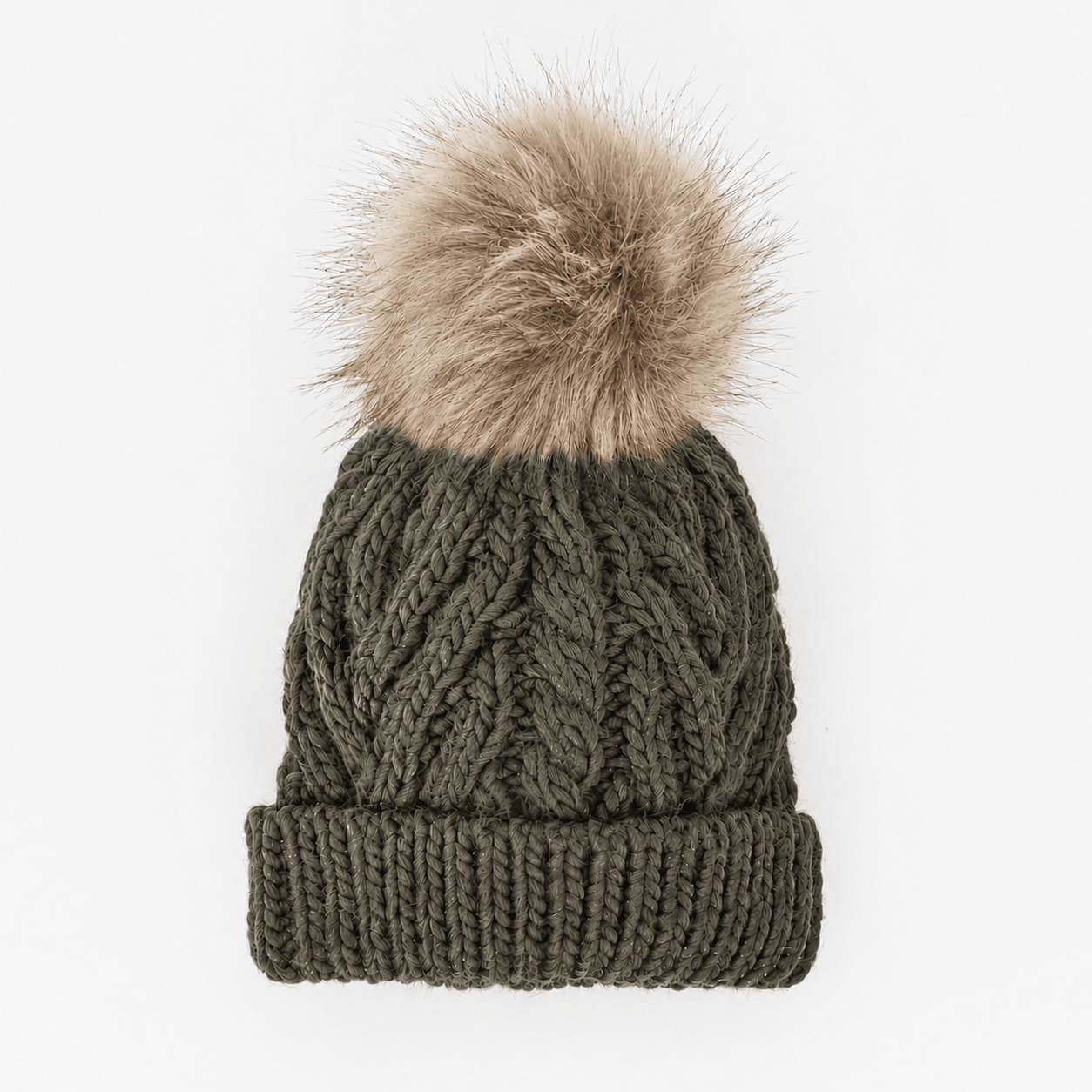 Loden Pop Pom Pom Beanie Hat for Babies thru Adults - Beanie Hats