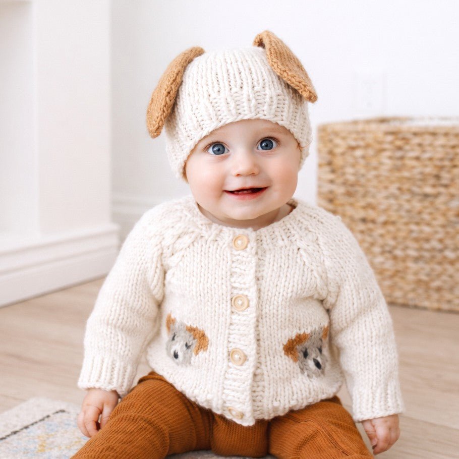 Puppy Dog Beanie Hat for Baby & Kids - Beanie Hats