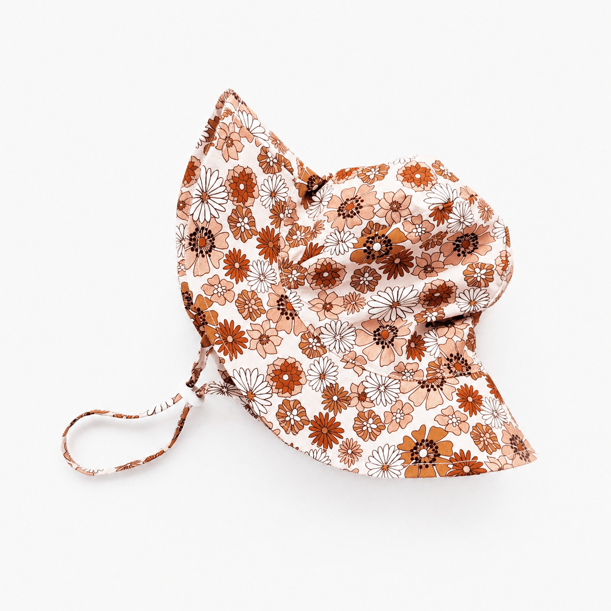 Retro Blooms Sunhat UPF 50+ with Adjustable Breakaway Strap - Sunhat