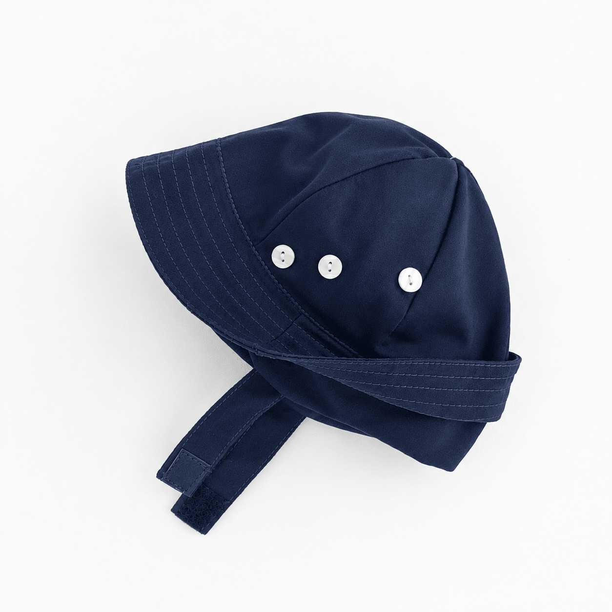 Tyrolean Navy UPF 50+ Hat with Chinstrap for Babies and Toddlers - Sunhat