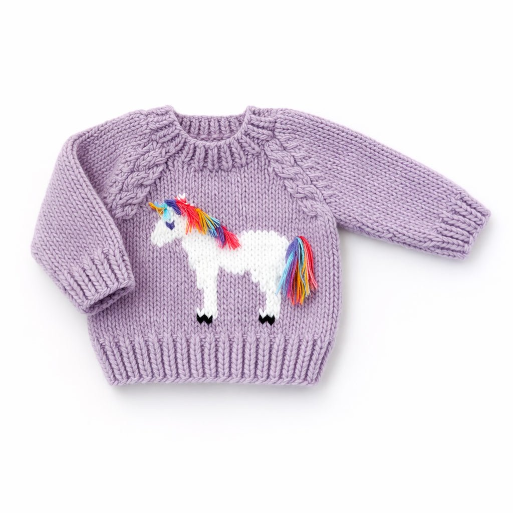 Unicorn Sweater for Baby & Toddler Girls - Sweaters
