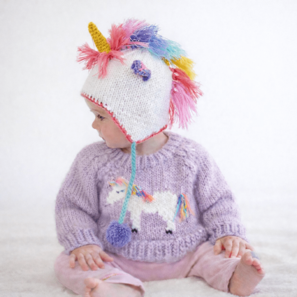 Unicorn Sweater for Baby & Toddler Girls - Sweaters