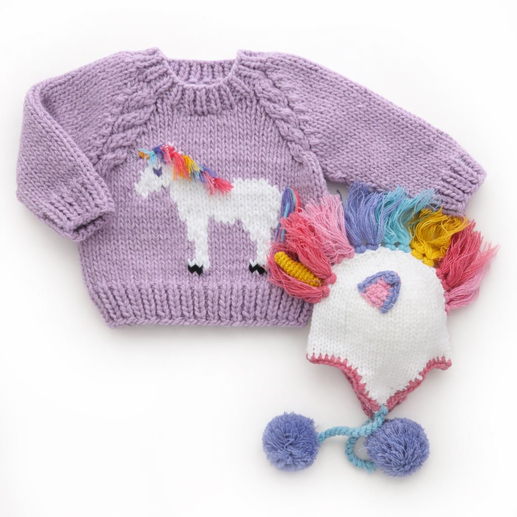 Unicorn Sweater for Baby & Toddler Girls - Sweaters