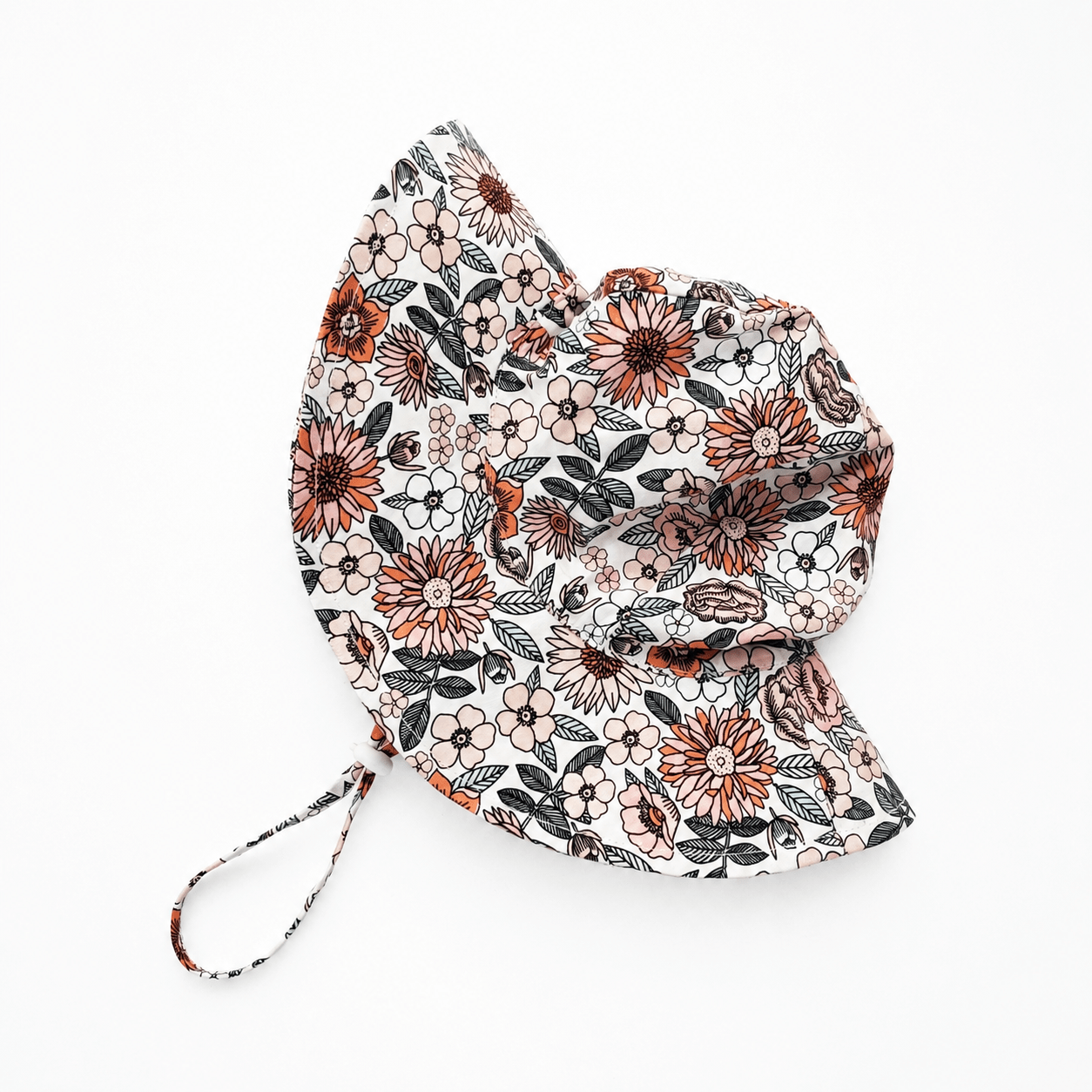 Vintage Flora Sunhat UPF 50+ with Adjustable Breakaway Strap - Sunhat