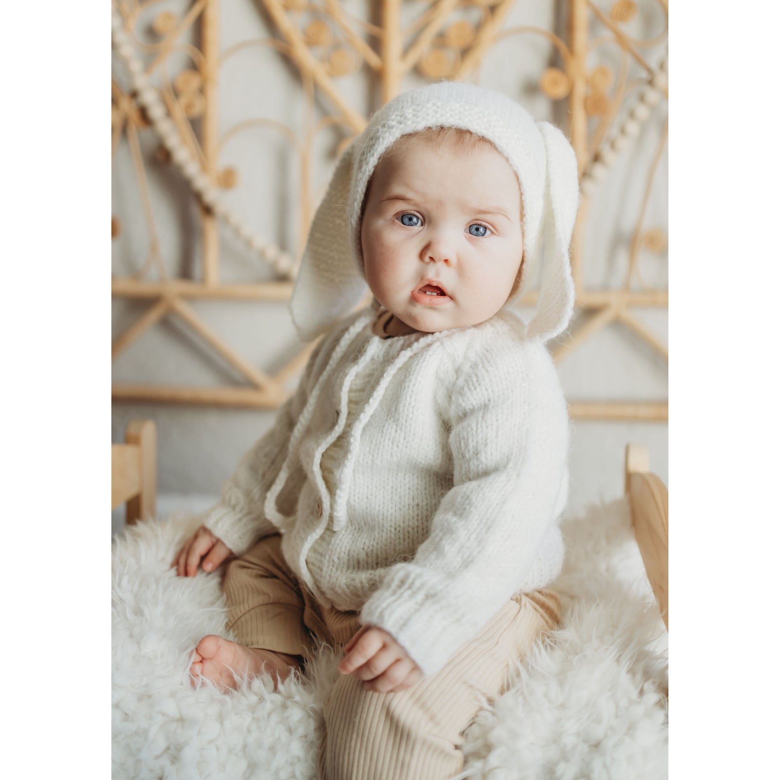 Angora Cardigan Sweater - Sweaters