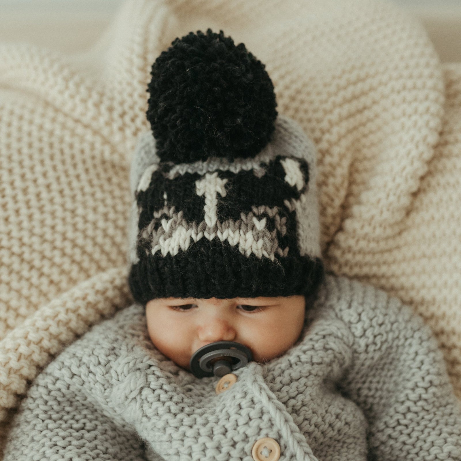 Frenchie Puppy Dog Beanie Hat - Beanie Hats