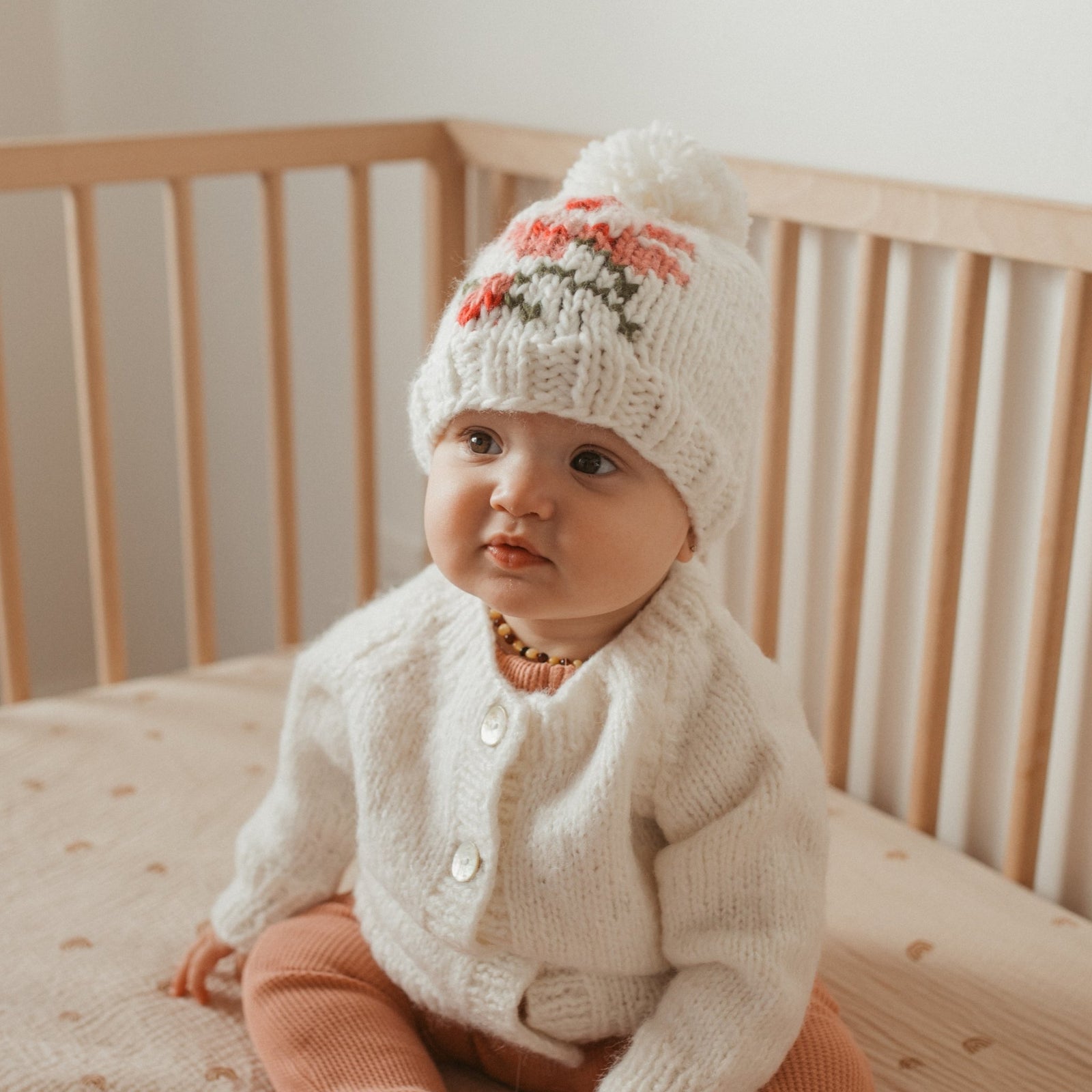 Rose Beanie Hat due Jul/Aug - Beanie Hats