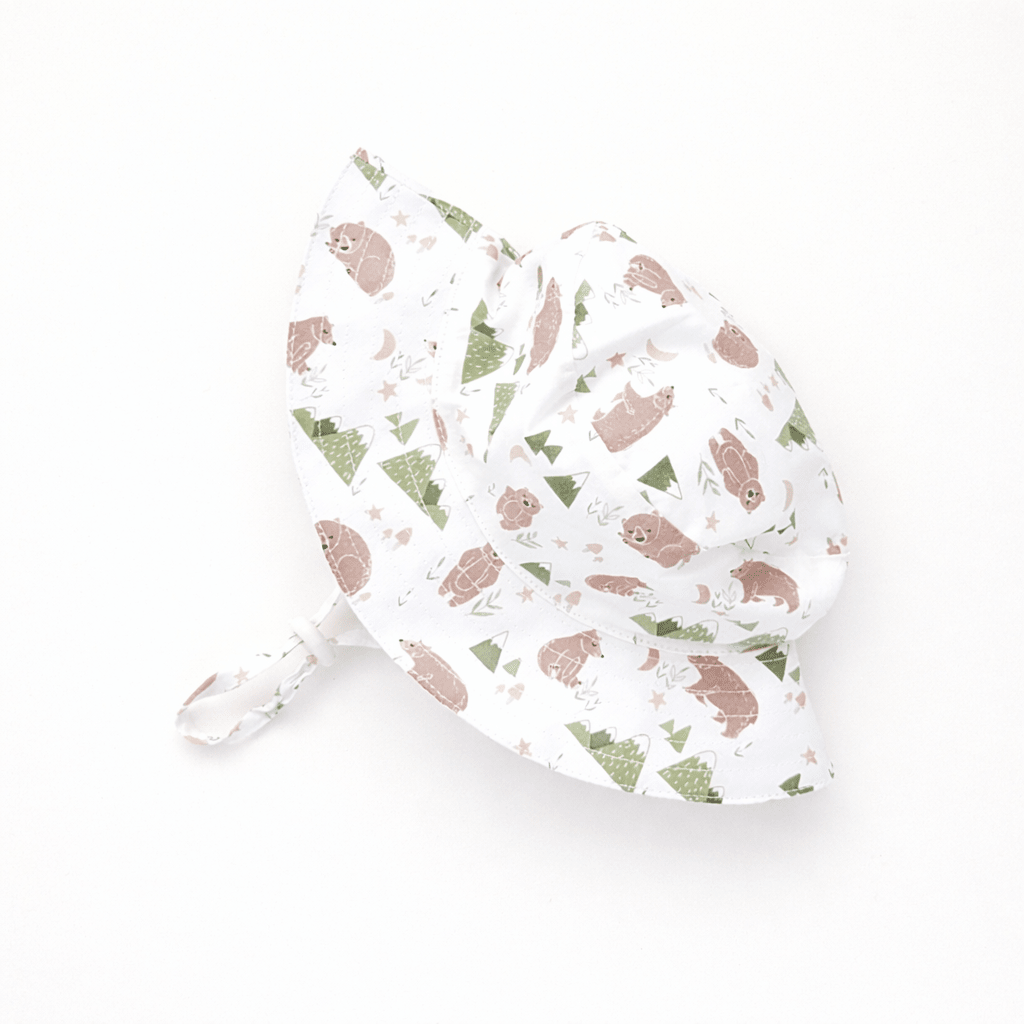 Bear Mountain Bucket Hat UPF 50+ with Adjustable Breakaway Strap - Sunhat