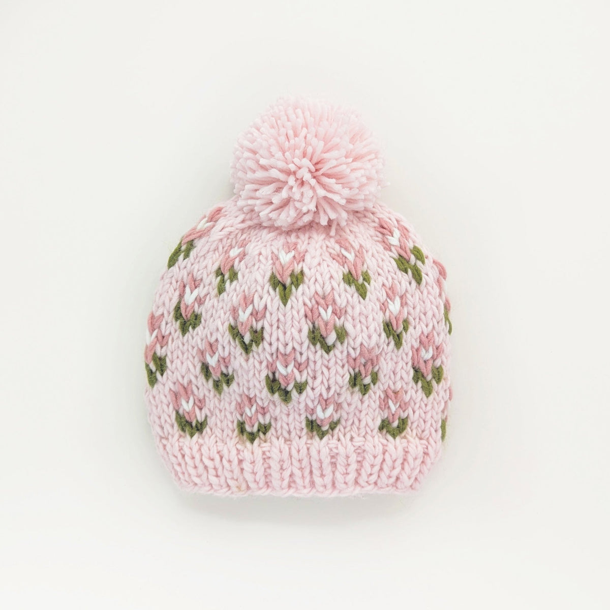Bitty Blooms Blush Beanie Hat for Baby &amp; Kids due July - Beanie Hats