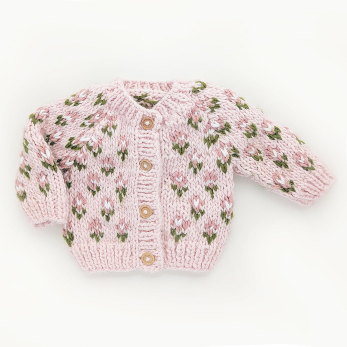 Bitty Blooms Blush Cardigan Sweater for Baby &amp; Toddler due July - Sweaters