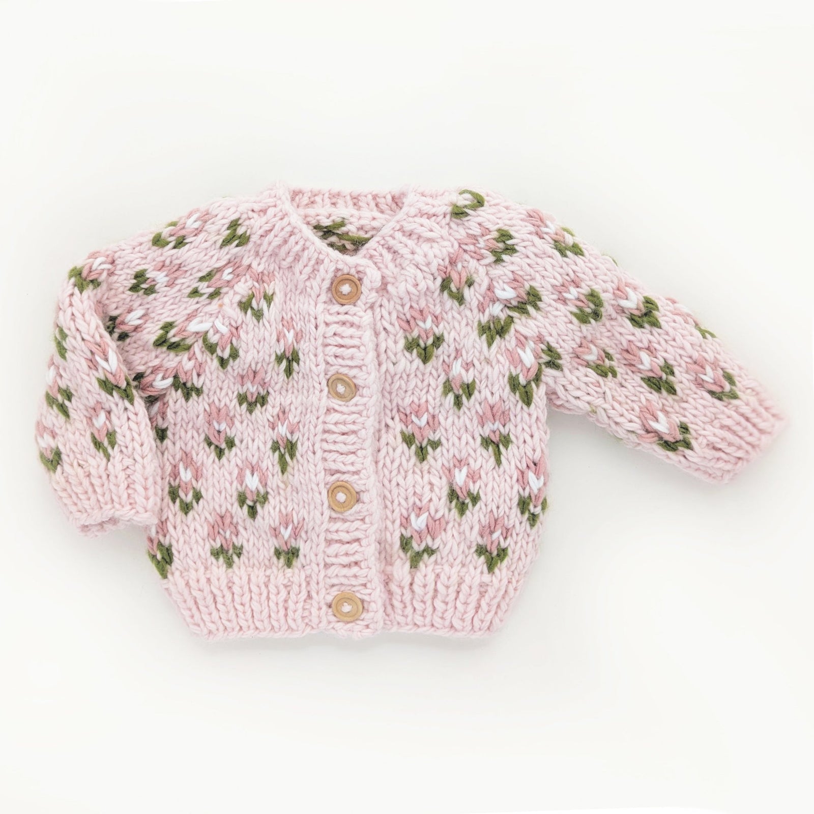 Bitty Blooms Blush Cardigan Sweater for Baby & Toddler due July - Sweaters