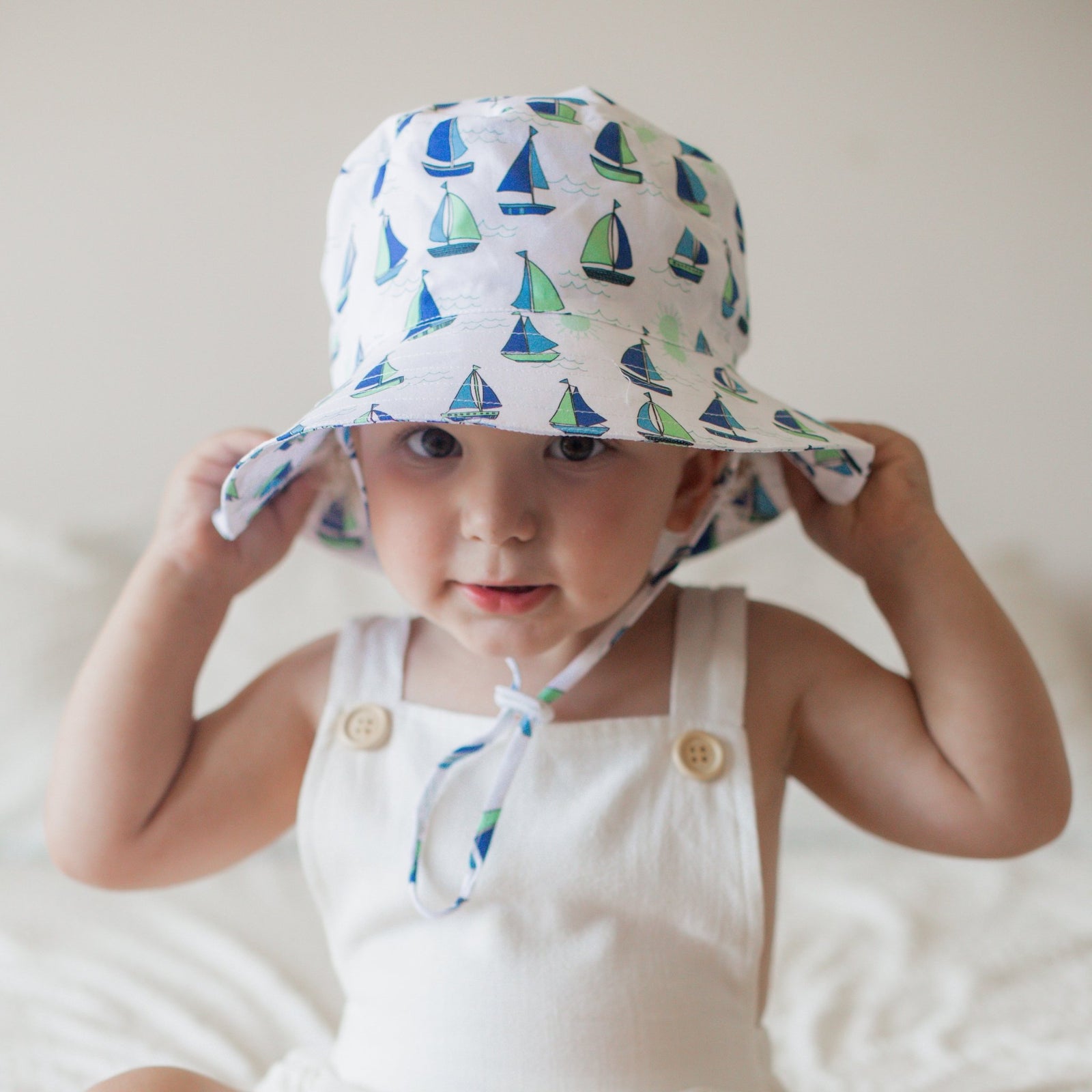 Boating Bucket Hat UPF 50+ with Adjustable Breakaway Strap - Sunhat