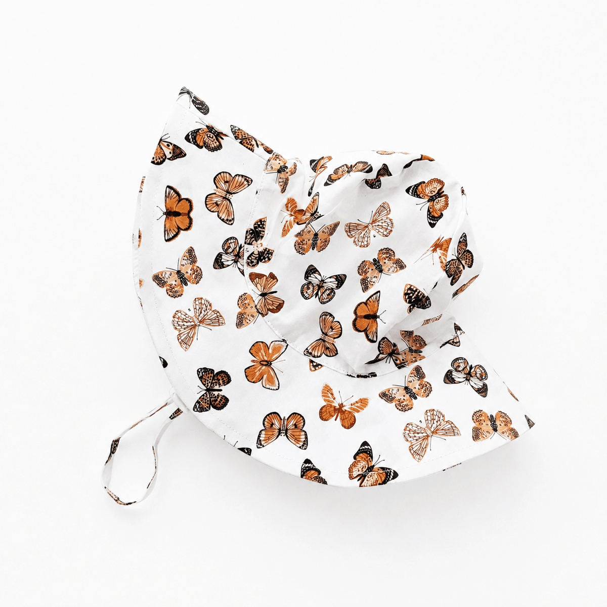Butterflies Sunhat UPF 50+ with Adjustable Breakaway Strap - Sunhat