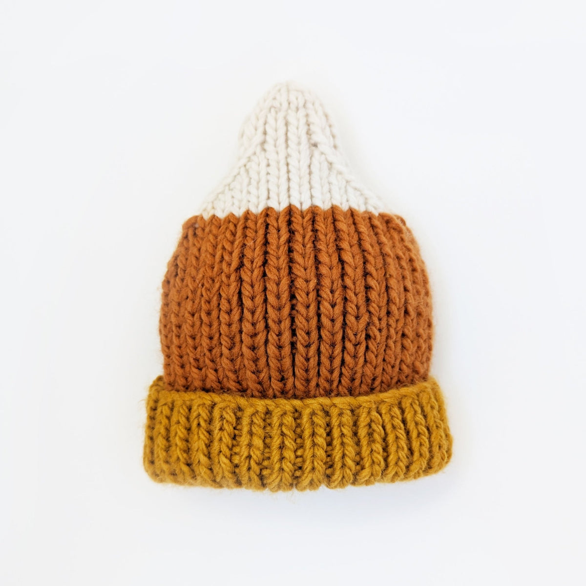 Candy Corn Beanie Hat Pecan for Baby &amp; Kids - Beanie Hats
