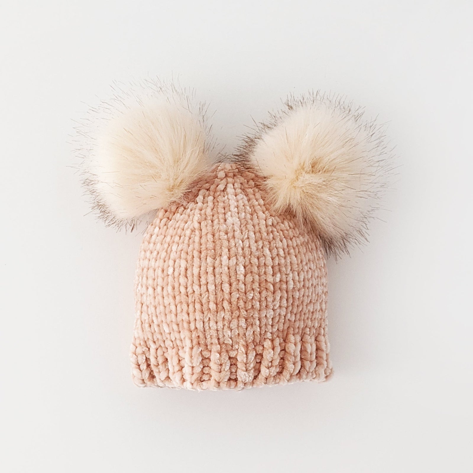 Champagne Chenille Beanie Hat for Babies, Toddlers & Kids - Beanie Hats