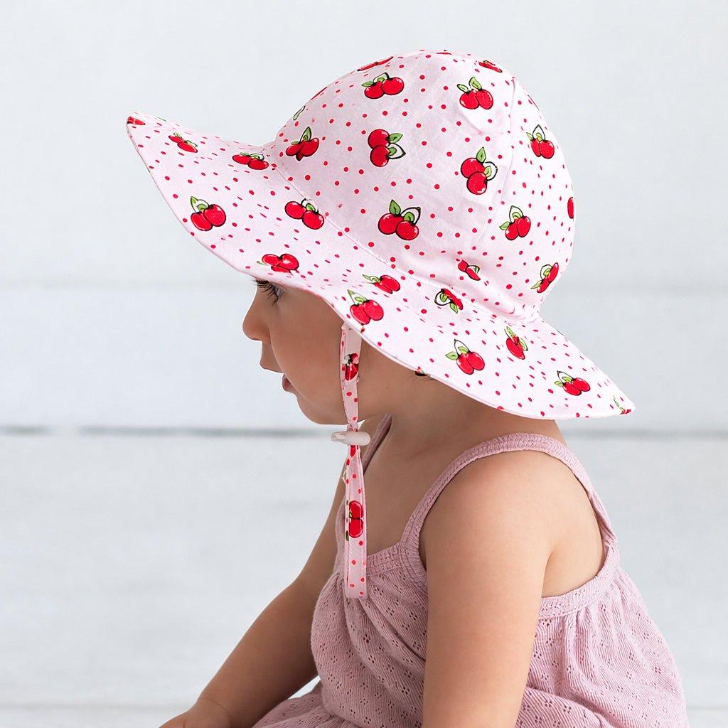 Cherry Sunhat UPF 50+ with Adjustable Breakaway Strap - Sunhat
