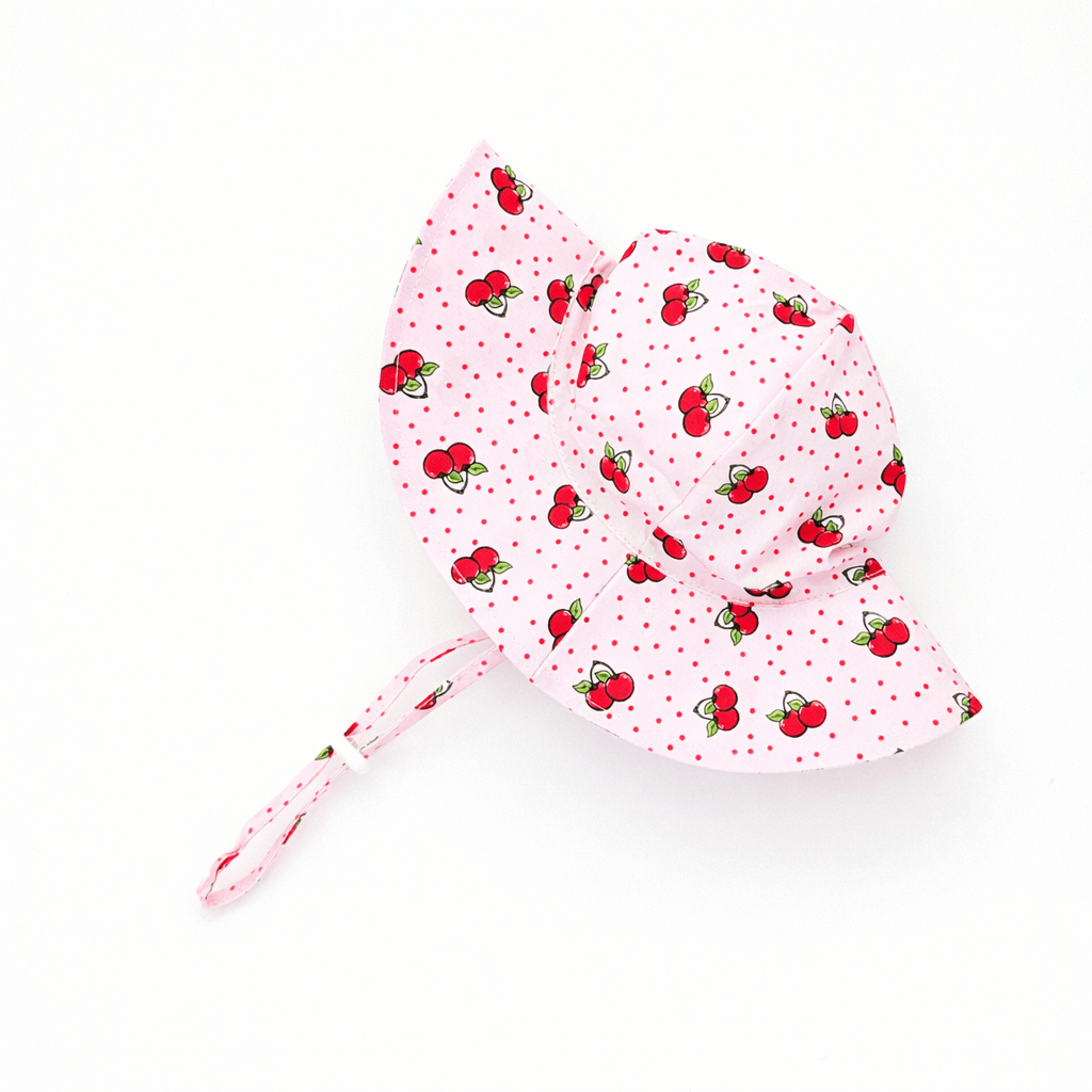 Cherry Sunhat UPF 50+ with Adjustable Breakaway Strap - Sunhat