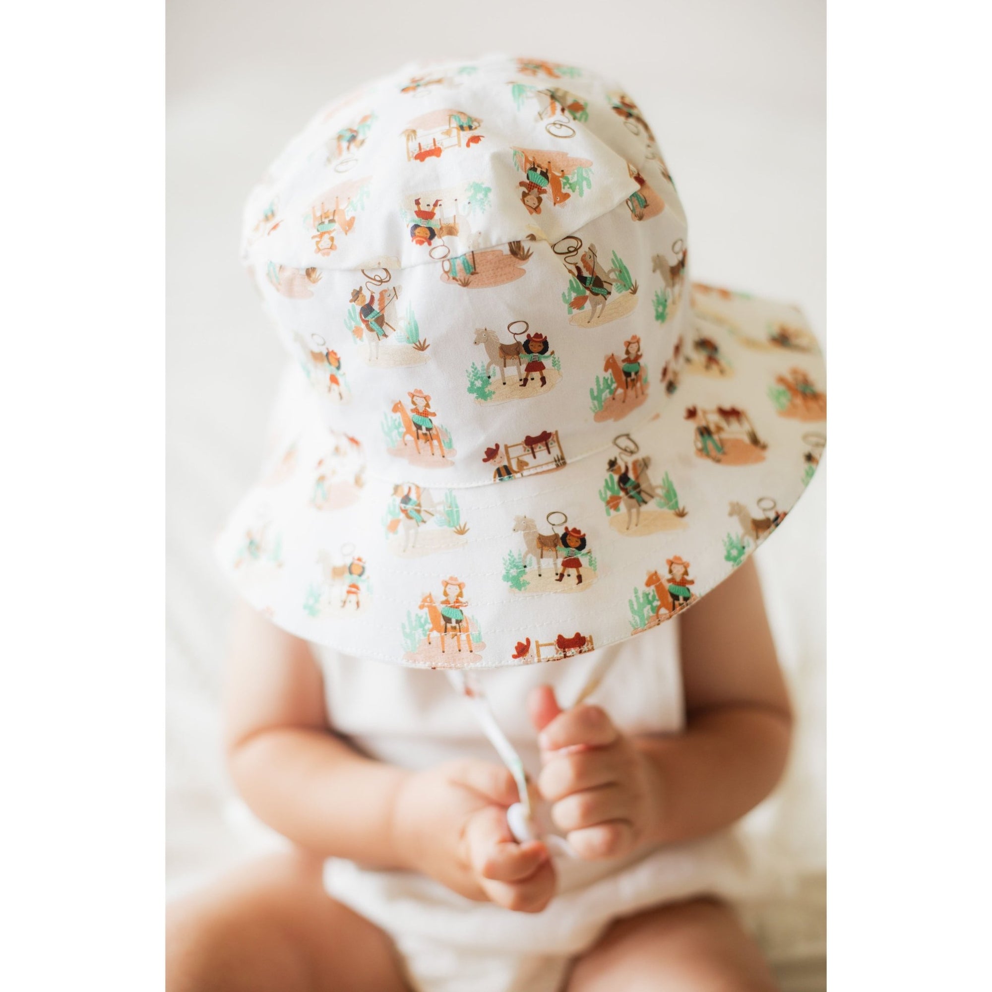 Cowpoke Bucket Hat UPF 50+ with Adjustable Breakaway Strap - Sunhat
