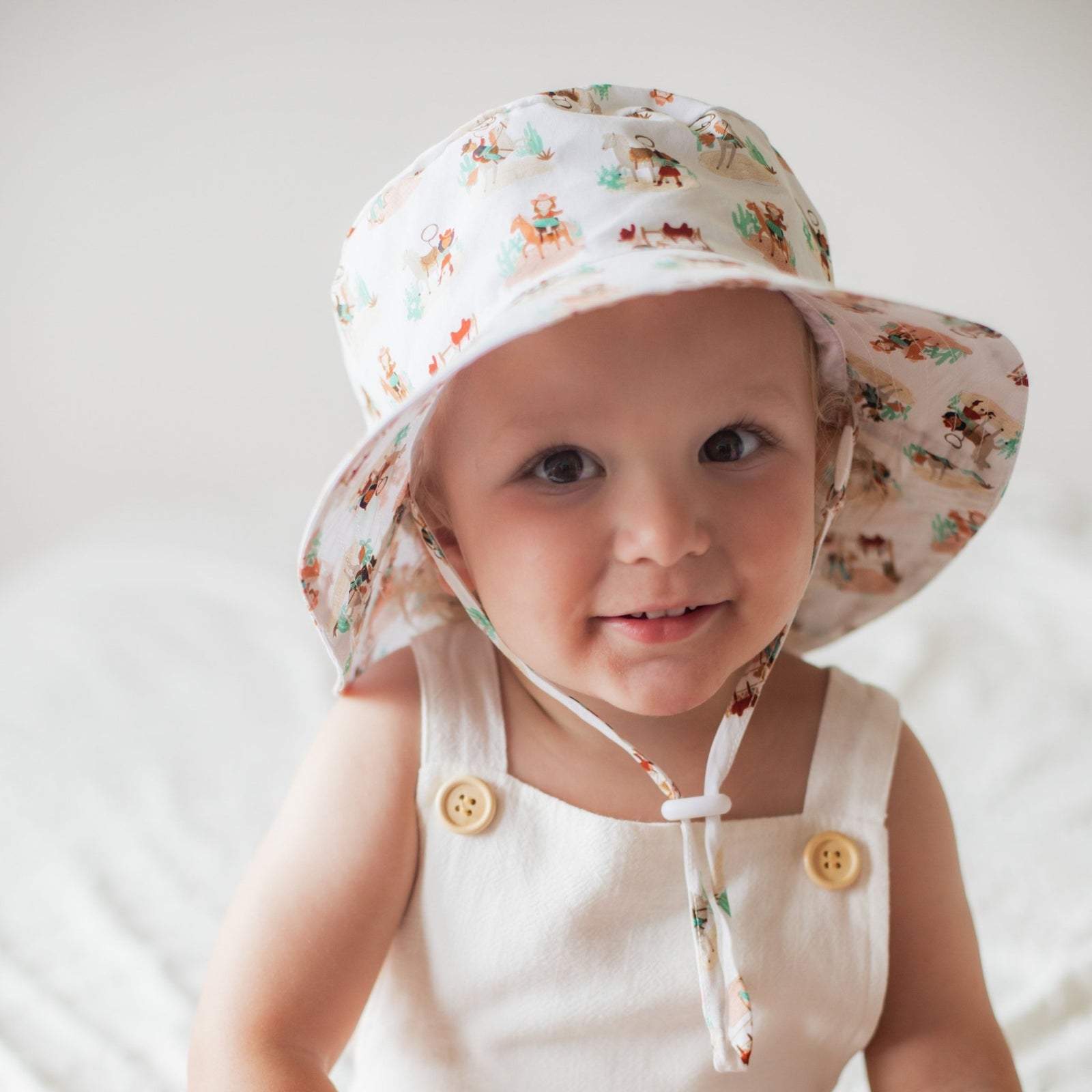 Cowpoke Bucket Hat UPF 50+ with Adjustable Breakaway Strap - Sunhat