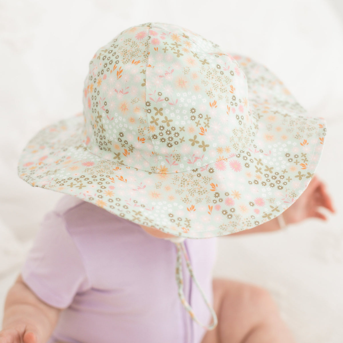 Ditsy Blooms Sunhat UPF 50+ Baby &amp; Toddler - Sunhat