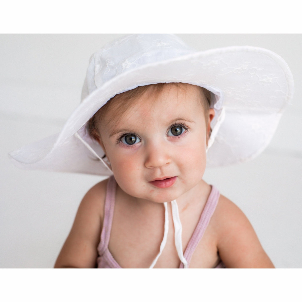 Embroidered Sunhat UPF 50+ Baby &amp; Toddler - Sunhat