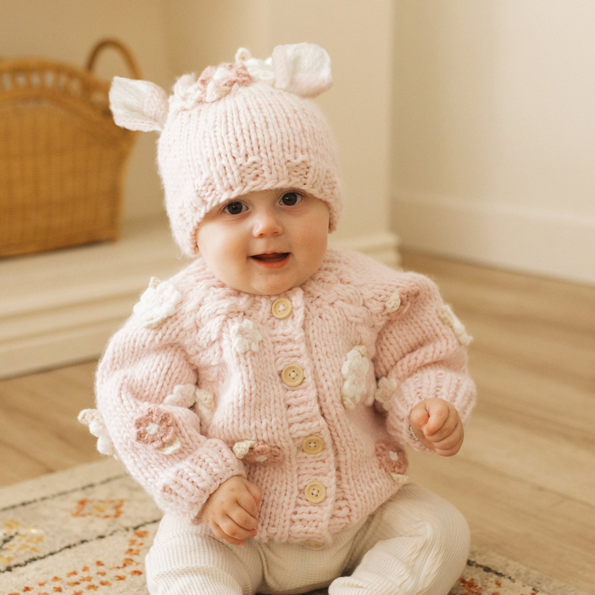 Flower Cardigan Sweater Baby & Toddler - Sweaters