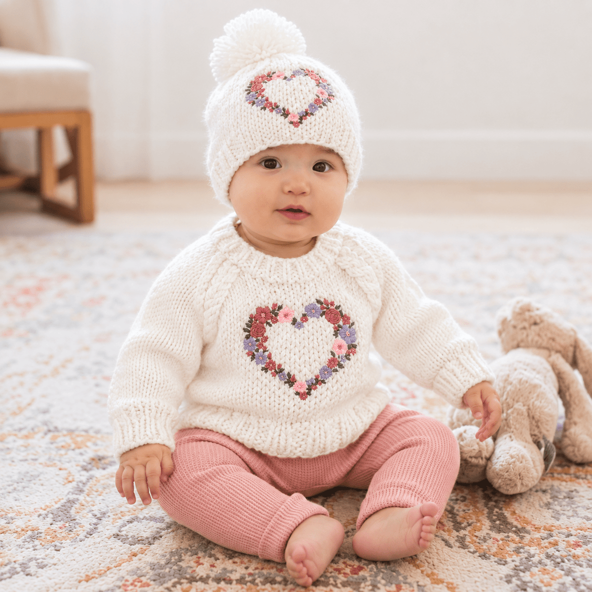 Garland Heart Beanie Hat for Baby &amp; Kids - Beanie Hats