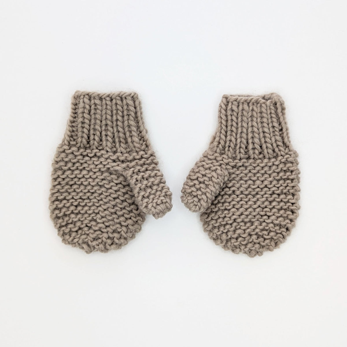 Garter Stitch Mitten Pebble for Toddlers &amp; Kids due July - Mittens