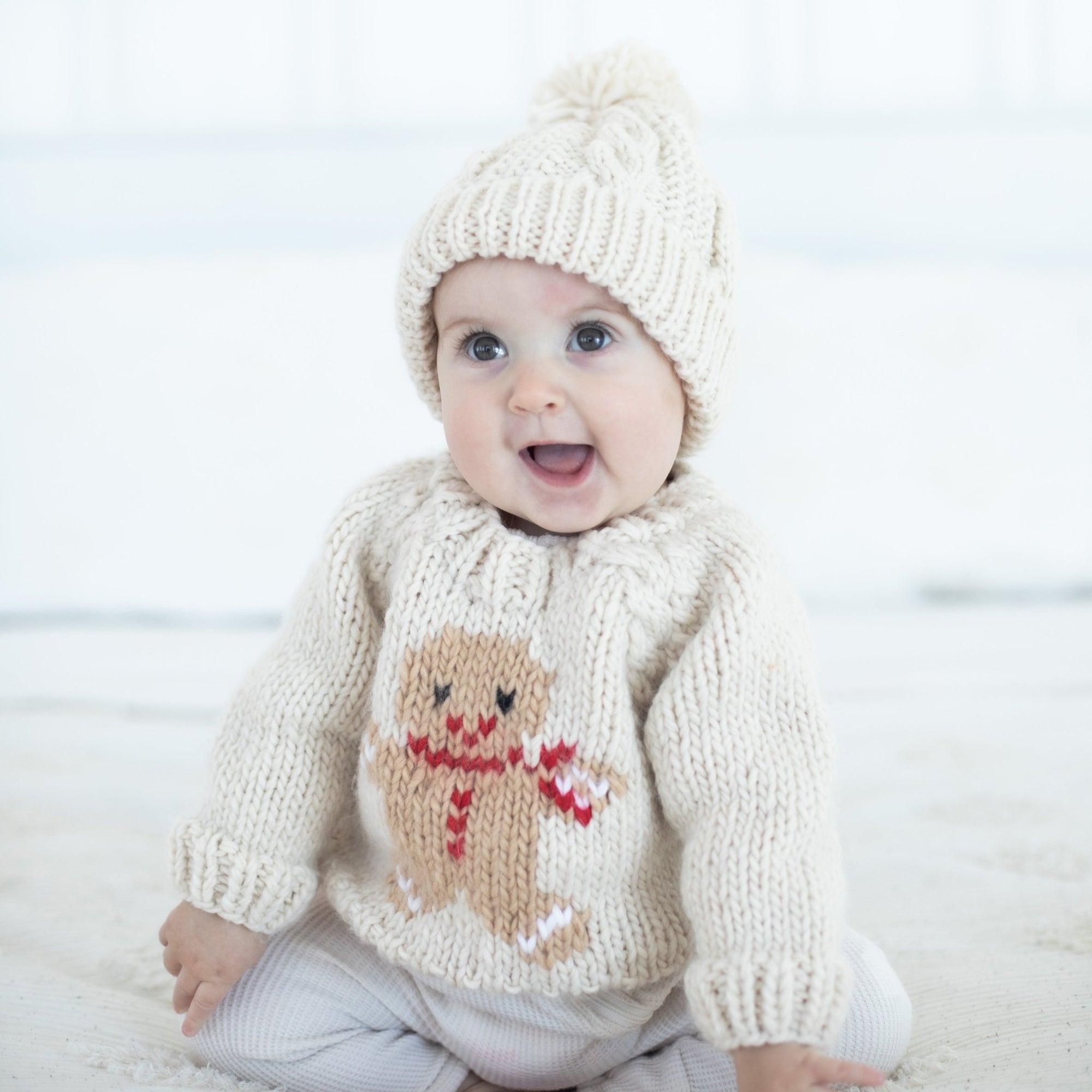 Gingerbread Sweater for Baby & Toddler due July - Sweaters