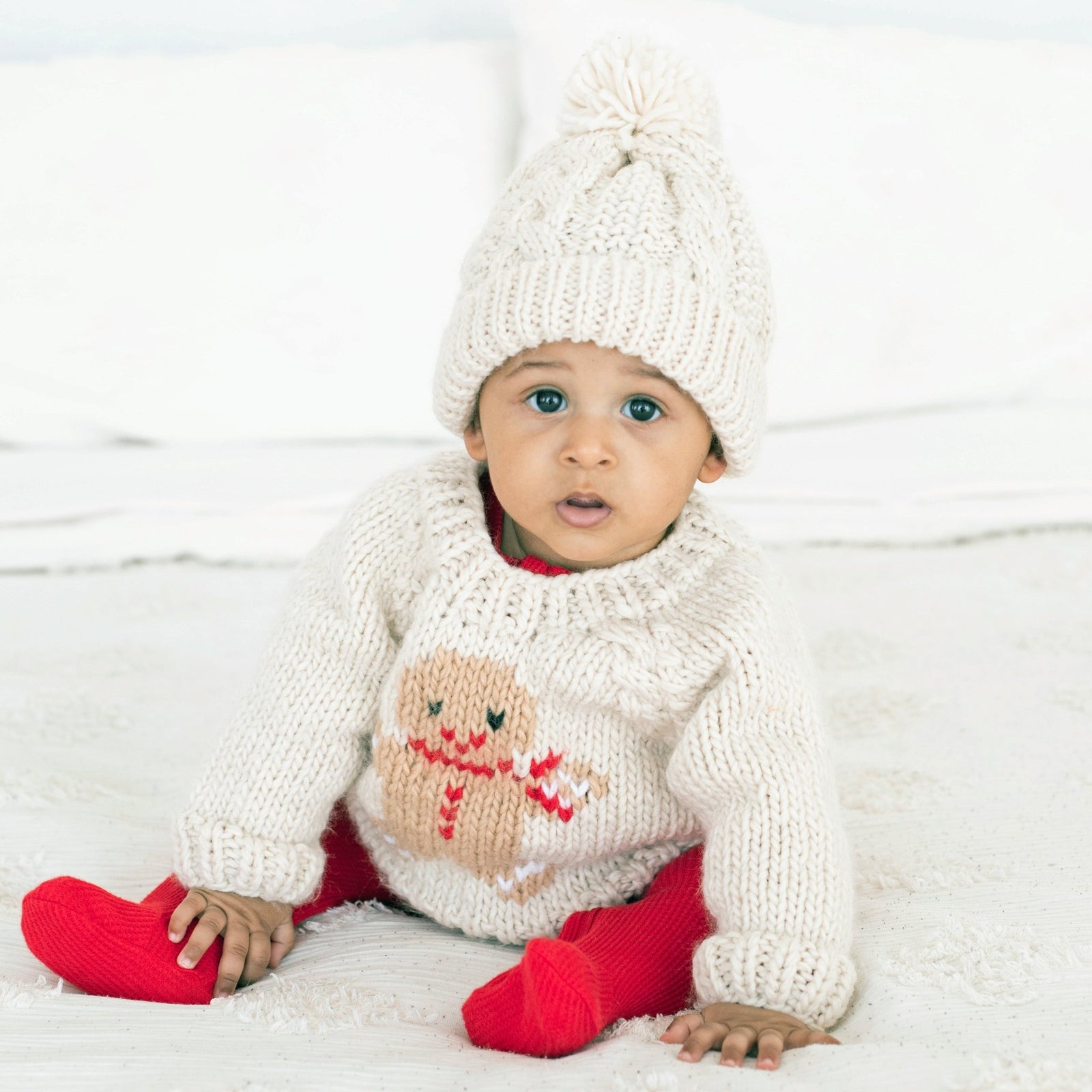 Gingerbread Sweater for Baby & Toddler due July - Sweaters