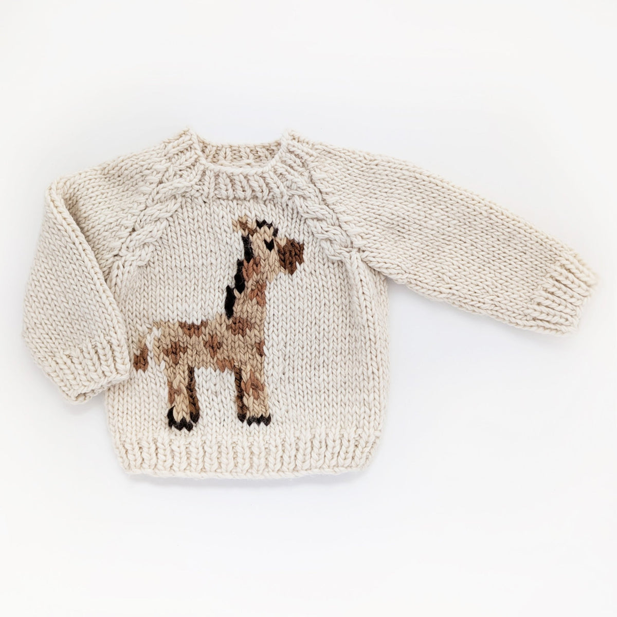 Giraffe Sweater for Baby &amp; Toddler due July - Sweaters