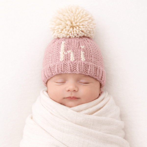 帽子 BEANIE ROSE HAND-KNITTED FETICO 帽子 FETICO BEANIE ROSE FETICO】HAND-KNITTED BEANIE ROSE HAND-KNITTED 帽子