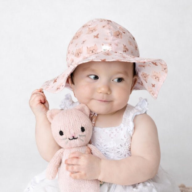 Kitty Sunhat UPF 50+ with Adjustable Breakaway Strap - Sunhat