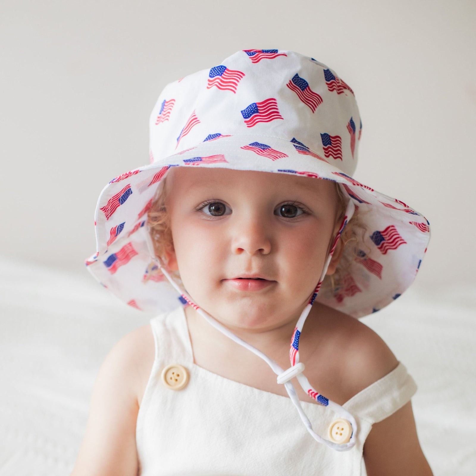 Liberty Bucket Hat UPF 50+ with Adjustable Breakaway Strap - Sunhat