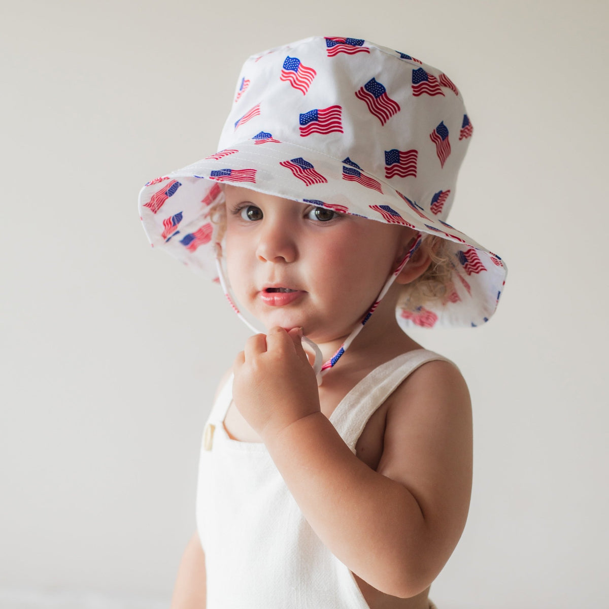 Liberty Bucket Hat UPF 50+ with Adjustable Breakaway Strap - Sunhat