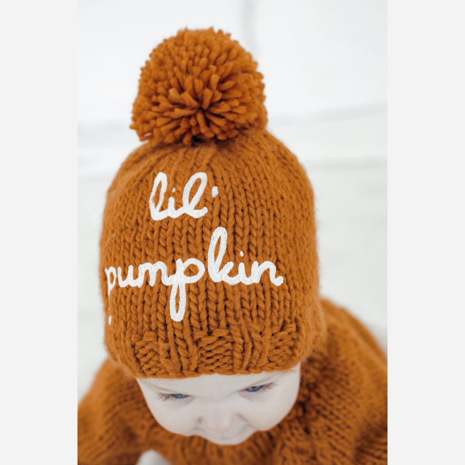 Lil' Pumpkin Beanie Hat for Baby & Kids due July - Beanie Hats