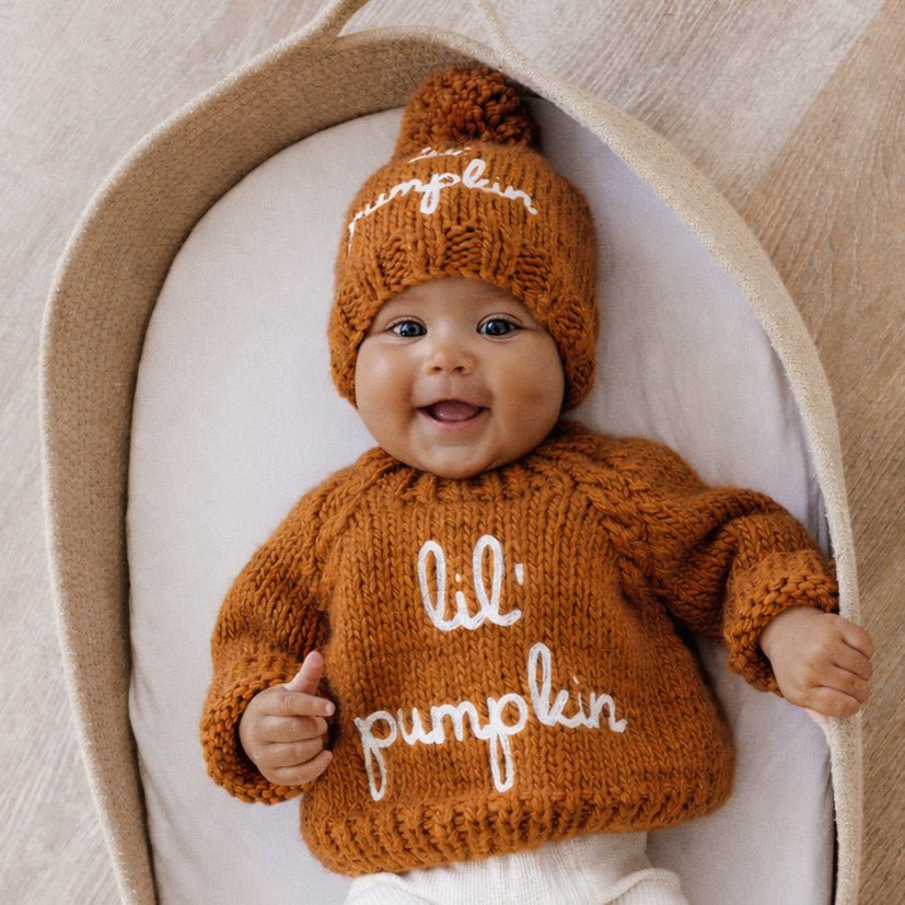 Lil' Pumpkin Sweater for Baby & Toddler due July - Sweaters