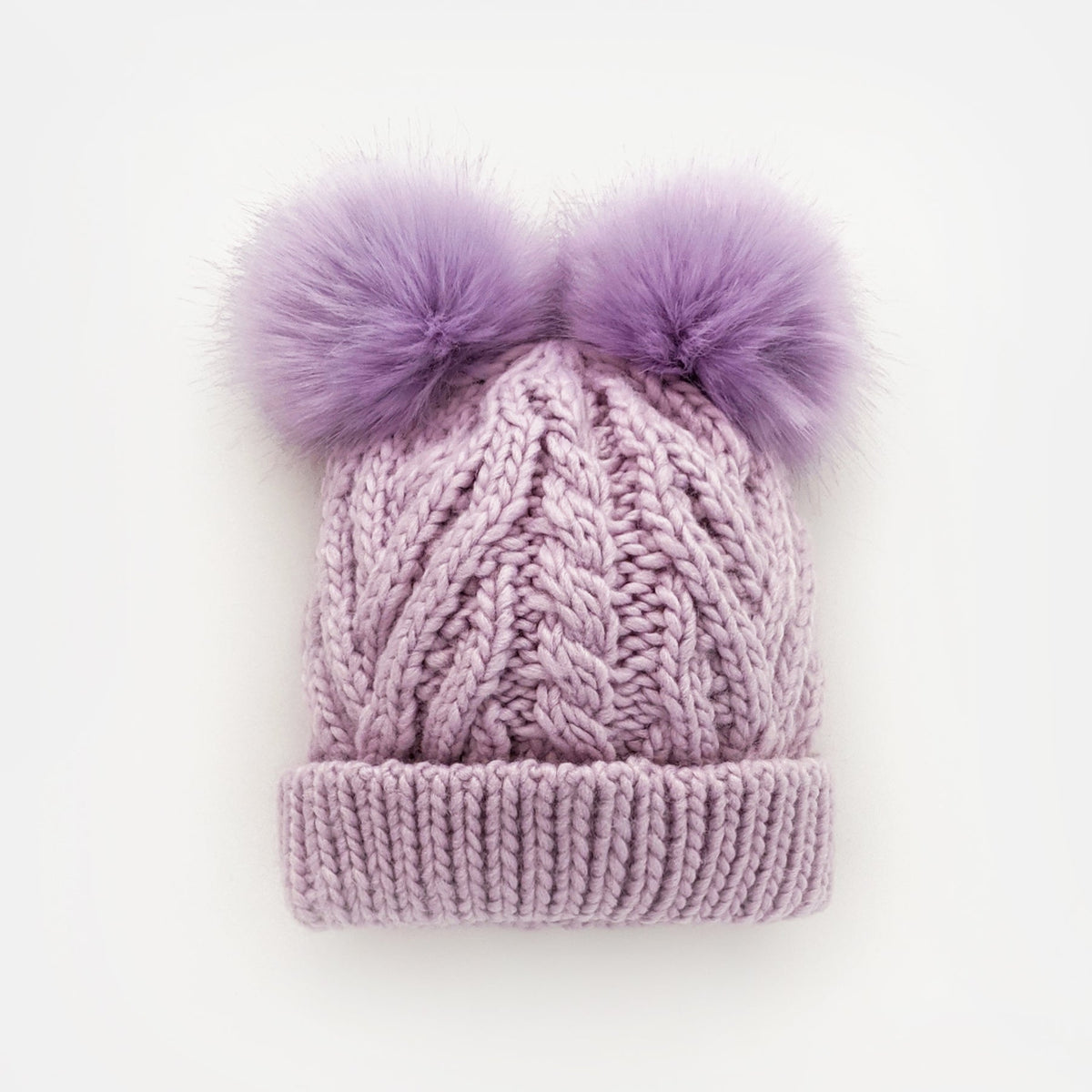 Lilac Fluffer Beanie Hat for Babies, Toddlers &amp; Kids - Beanie Hats