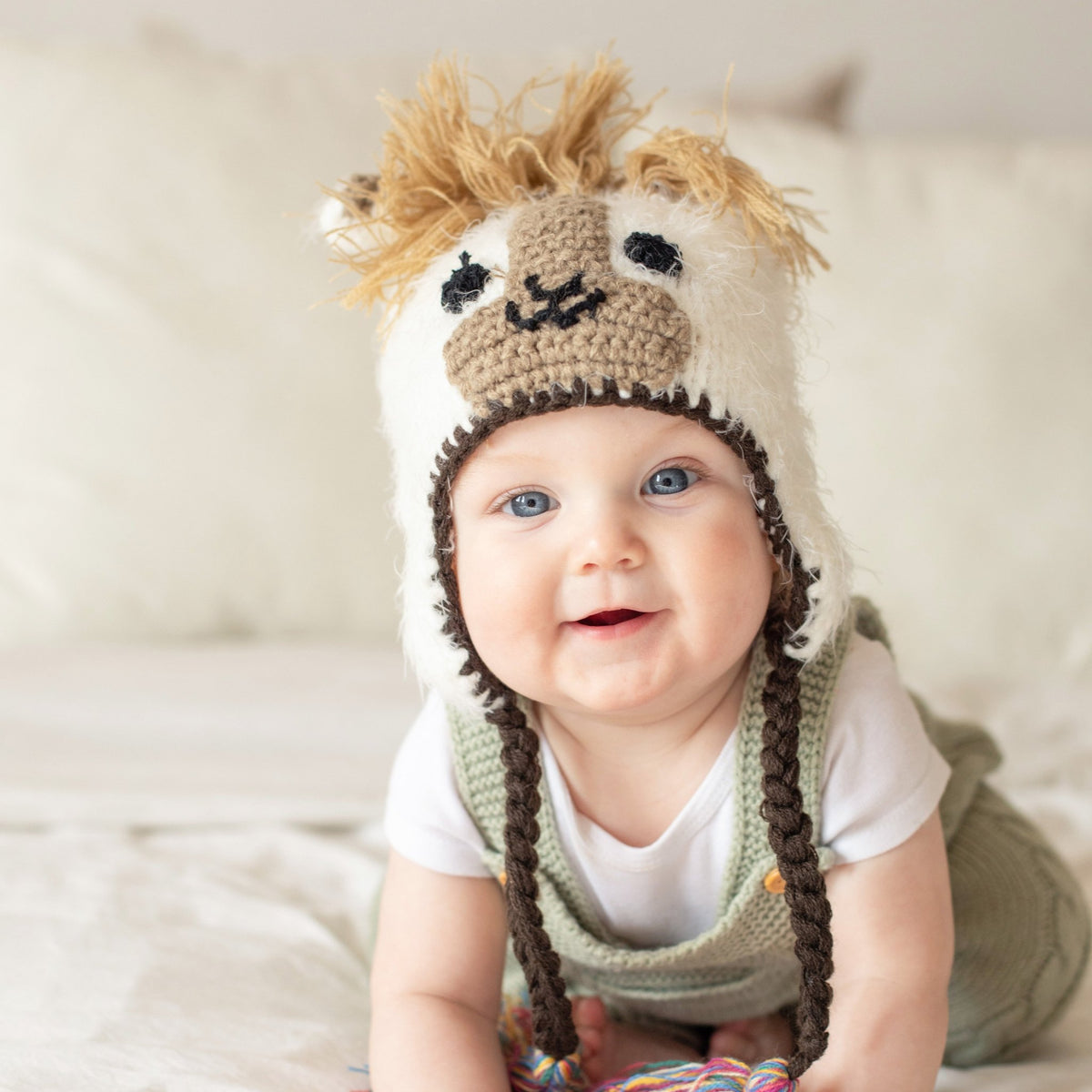 Llama Beanie Hat for Babies, Toddlers &amp; Kids - Beanie Hats