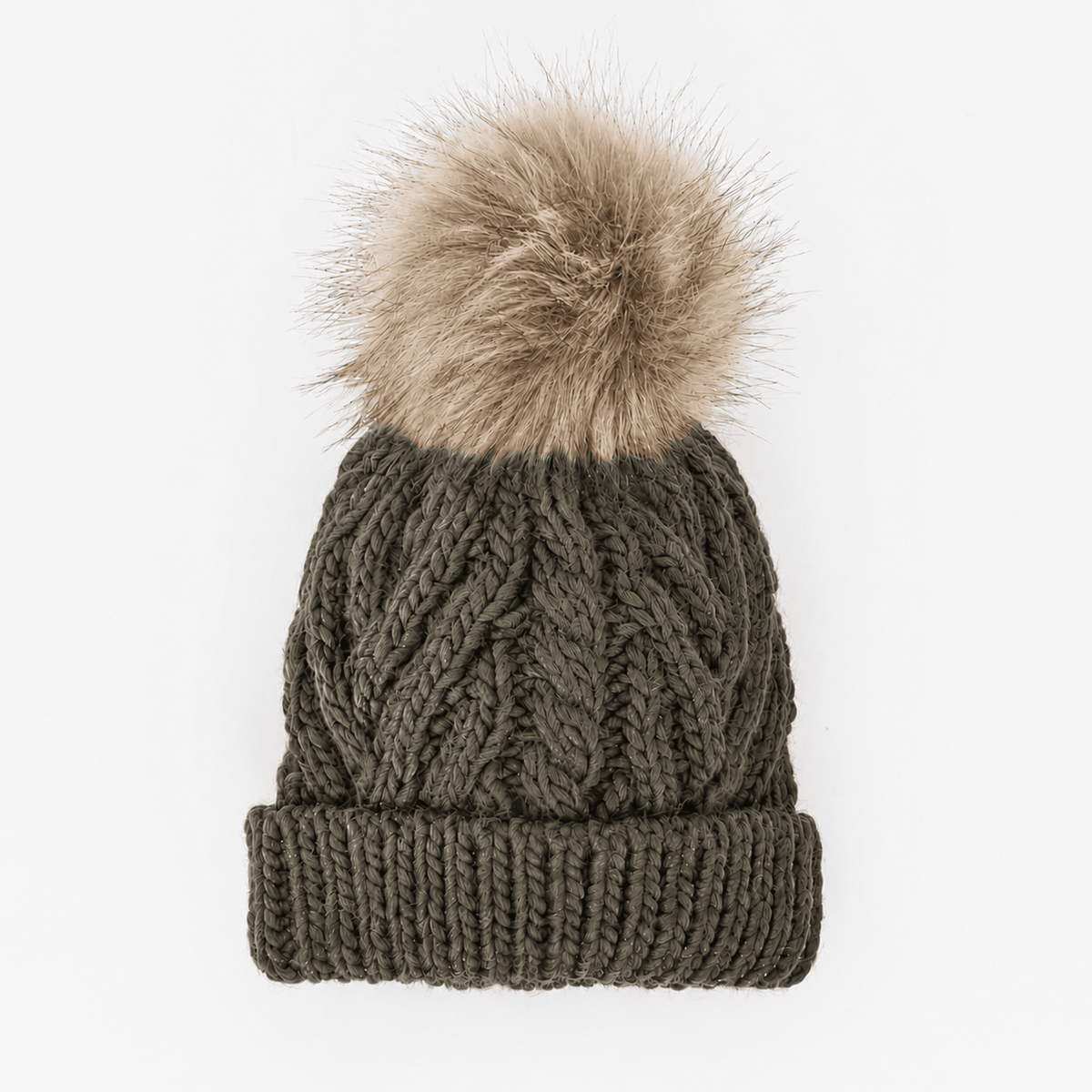 Loden Pop Pom Pom Beanie Hat for Babies thru Adults - Beanie Hats