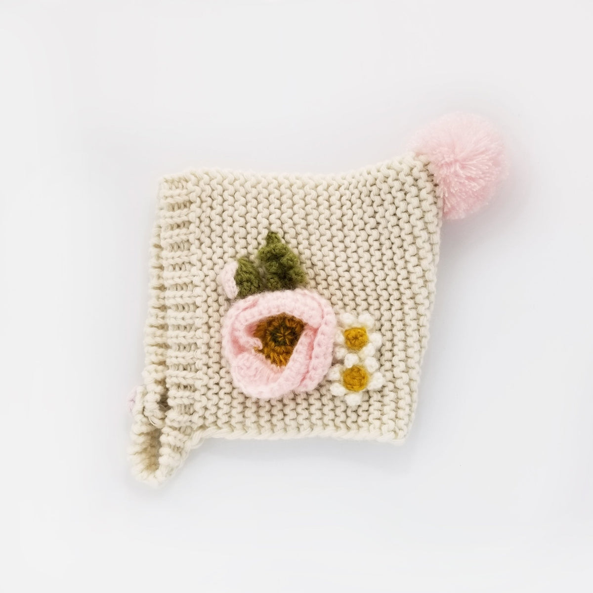 Natural Poppy Bonnet - Beanie Hats